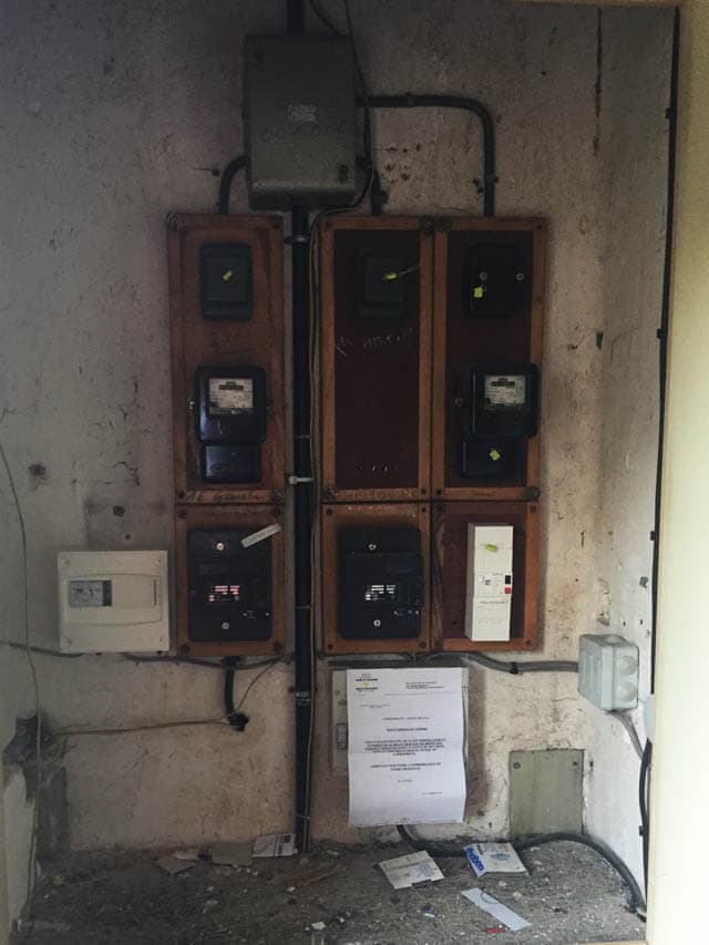 Réfection de colonne électrique