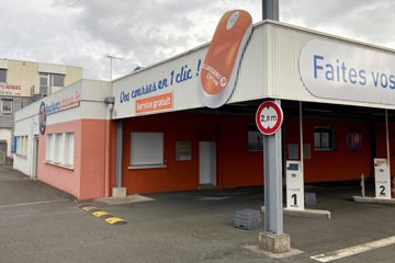 Drive d’un supermarché E.Leclerc en Côtes d'Armor, Saint-Brieuc et Trémuson