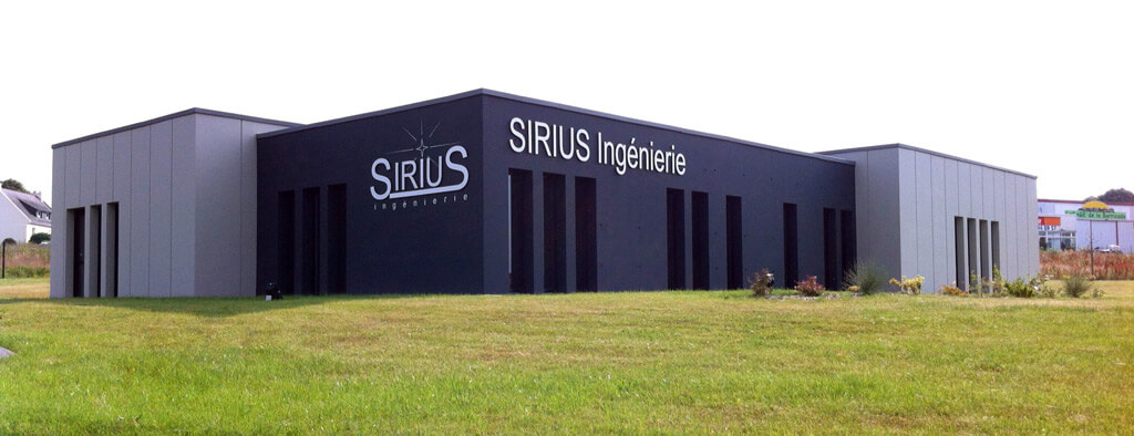 Bâtiment construit pour Sirius Ingénierie,  Côtes d'Armor