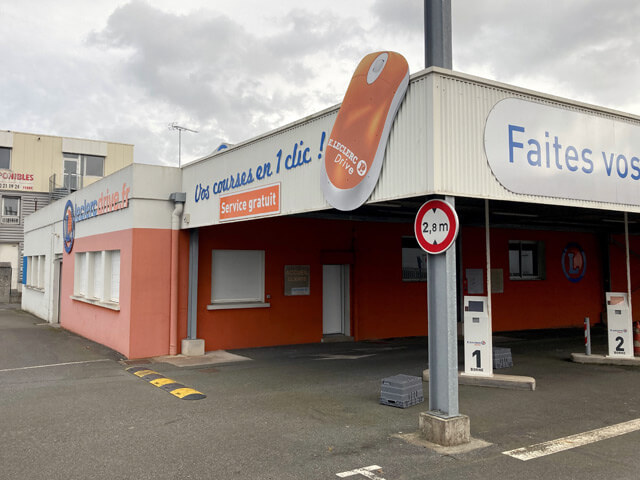 Aménagement de Drive d'un supermarché E.Leclerc en Côtes d'Armor