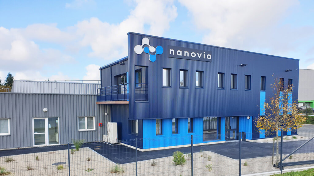 Maîtrise d'oeuvre complète sur la construction des bureaux de Nanovia, Louargat, 22