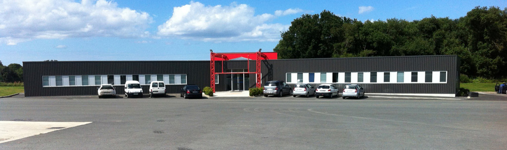 siège social construit pour Rault TP à Plélo, Côtes d'Armor